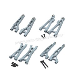 MJX Hyper Go 16207 RC Car Upgrade Parts Front and rear swing arm (style 2)  gray
