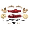 MJX Hyper Go H12Y/H12Y+ Upgrade Parts Front Axle Housing Brass Front Cup C seats Axle Cover red