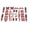 SUCHIYU SCY 16101 Upgrade Parts Metal kit (shocks included) red
