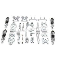 SUCHIYU SCY 16101 Upgrade Parts Metal kit (shocks included) silver