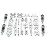 SUCHIYU SCY 16101 Upgrade Parts Metal kit (shocks included) silver