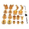 Huangbo HB R1001 RC Car Upgrade Parts Modification Kit yellow