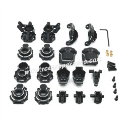 Huangbo HB R1001 RC Car Upgrade Parts Modification Kit black