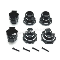 Huangbo HB R1001 RC Car Upgrade Parts Rear Axle Cup black