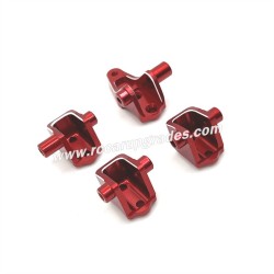 Huangbo HB R1001 RC Car Upgrade Parts Front And Rear Axle Tie Rod Fixed Seat red