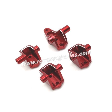 Huangbo HB R1001 RC Car Upgrade Parts Front And Rear Axle Tie Rod Fixed Seat red
