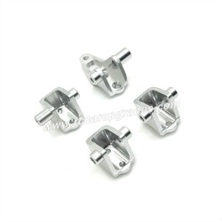 Huangbo HB R1001 RC Car Upgrade Parts Front And Rear Axle Tie Rod Fixed Seat silver