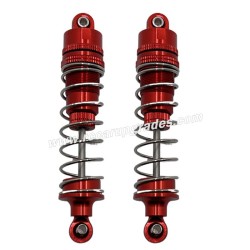 Huangbo HB R1001 RC Car Upgrade Parts Front And Rear Hydraulic Shock Absorber red