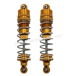 Huangbo HB R1001 RC Car Upgrade Parts Front And Rear Hydraulic Shock Absorber yellow