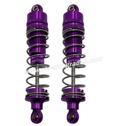 Huangbo HB R1001 RC Car Upgrade Parts Front And Rear Hydraulic Shock Absorber purple
