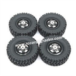 MN MODEL MN82 Upgrade Parts Wheel Complete kit black