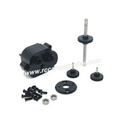 MN MODEL MN99S Upgrade Parts Middle Gearbox, Motor Holder and Gear black