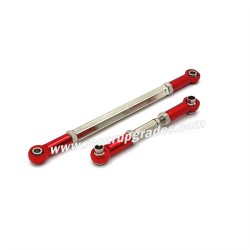 MN MODEL MN168 Upgrade Parts Front axle steering tie rod red