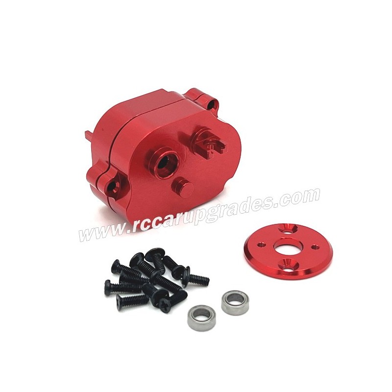 MN MODEL MN168 Upgrade Parts Gearbox Cover and Motor Holder red