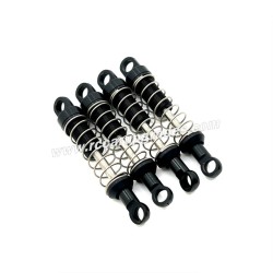 MN MODEL MN168 Upgrades Front and rear external spring shocks black