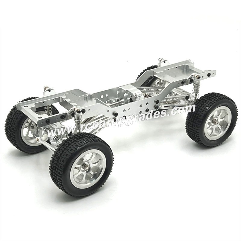 MN MODEL MN168 Upgrades Front and Rear Door Axles Frame Chassis silver