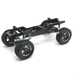 MN MODEL MN168 Upgrades Front and Rear Door Axles Frame Chassis black