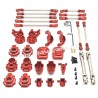 Huangbo HB R1002 RC Car Upgrade Parts Modification Kit Package red