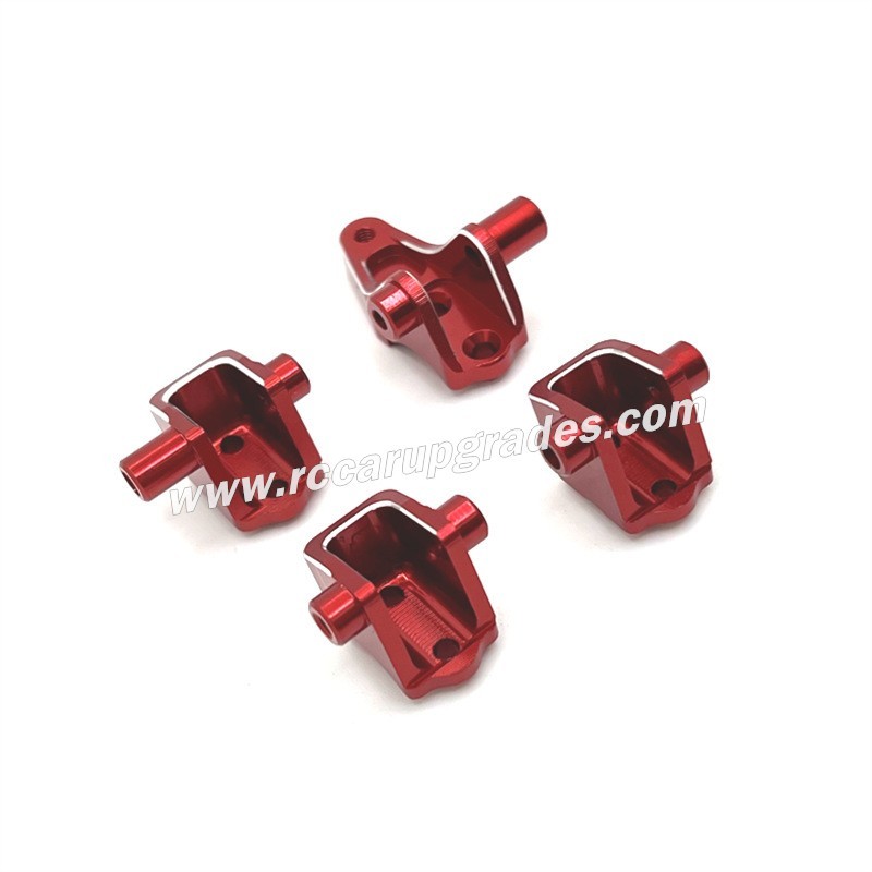 Huangbo HB R1002 RC Car Upgrade Parts Front And Rear Axle Tie Rod Fixed Seat red