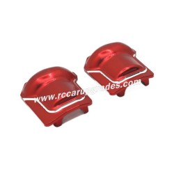 Huangbo HB R1002 RC Car Upgrade Parts Front And Rear Axle Rear Cover red