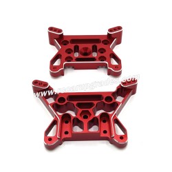 MJX Hyper Go 10208 Upgrade Parts Front And Rear Shock Absorber Brackets red