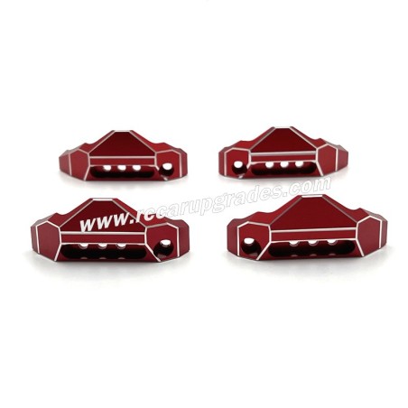 MJX Hyper Go 10208 Upgrade Parts Front And Rear Shock Absorber Protection red