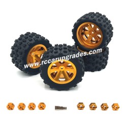 SUCHIYU SCY 16103 Upgrade Parts Metal Tire yellow