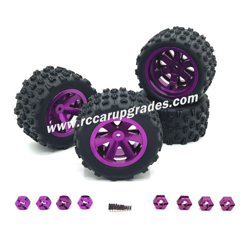 SUCHIYU SCY 16103 Upgrade Parts Metal Tire purple