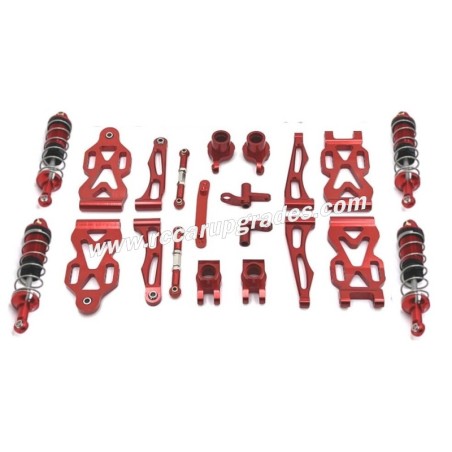 SUCHIYU SCY 16104 Upgrade Parts Metal Conversion Kits red