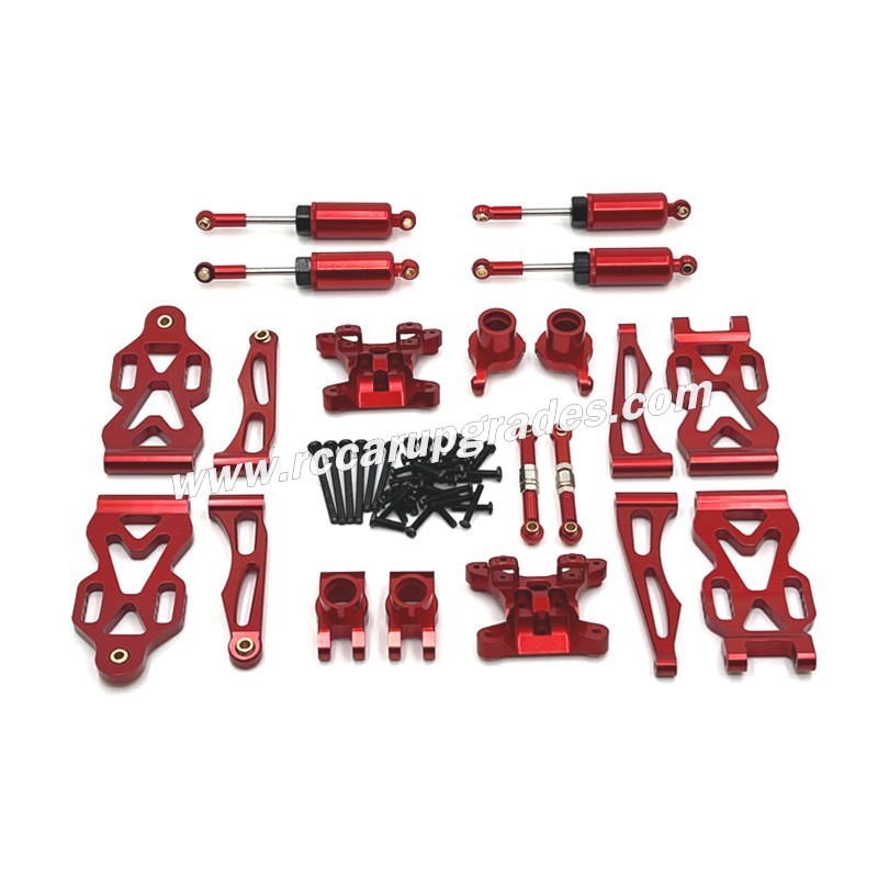 SUCHIYU SCY 16106 Upgrade Parts Metal kit (with shocks) red