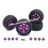 SUCHIYU SCY 16106 Upgrade Parts Metal Wheels purple