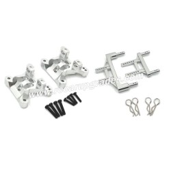 SUCHIYU SCY 16106 Upgrade Parts  Metal Shock Tower, Body Shell Bracket silver