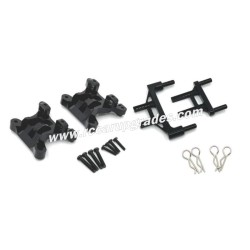 SUCHIYU SCY 16106 Upgrade Parts  Metal Shock Tower, Body Shell Bracket black