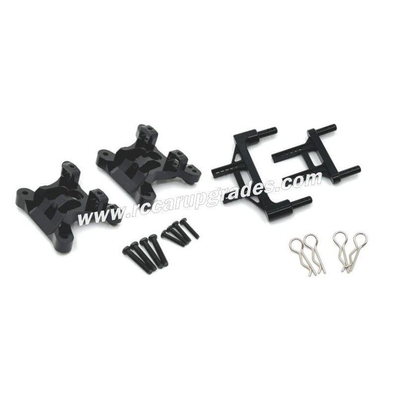 SUCHIYU SCY 16106 Upgrade Parts  Metal Shock Tower, Body Shell Bracket black