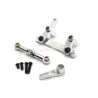 SUCHIYU SCY 16201 Upgrade Parts Metal Steering Kit, Servo Rod,Servo Arm silver