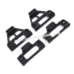 MJX Hyper Go H12Y/H12Y+ Upgrade Parts Front and Rear Shock Mounts black