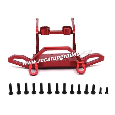 Front Bumper Bumper red