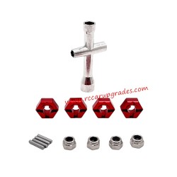 UDIRC UD1610S Parts Sleeve, 12mm Adaptor red