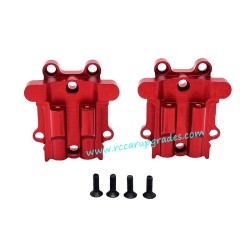 UDIRC UD1610S Upgrade Parts Front and Rear Gearbox Covers red