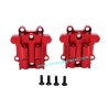 UDIRC GR M16 RC Car Upgrades Front and Rear Gearbox Covers Red