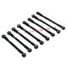 MJX Hyper Go H12Y/H12Y+ Upgrade Parts Chassis mounted tie rods black