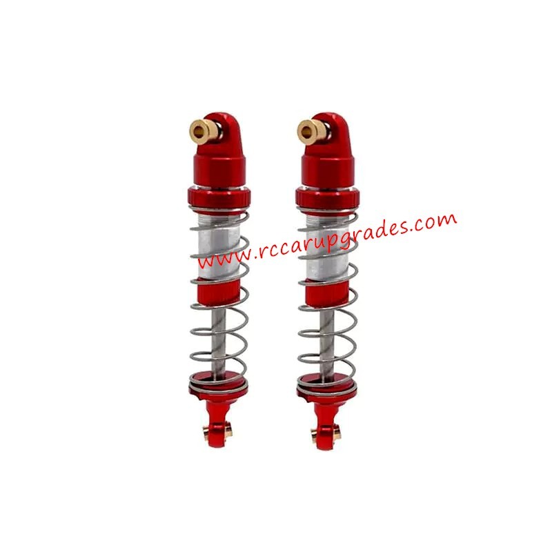 MJX Hyper Go H12Y/H12Y+ Upgrade Parts Adjustable hard and soft hydraulic shock absorbers red