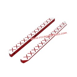 MJX Hyper Go H12Y/H12Y+ Upgrade Parts Left and right foot pedals red