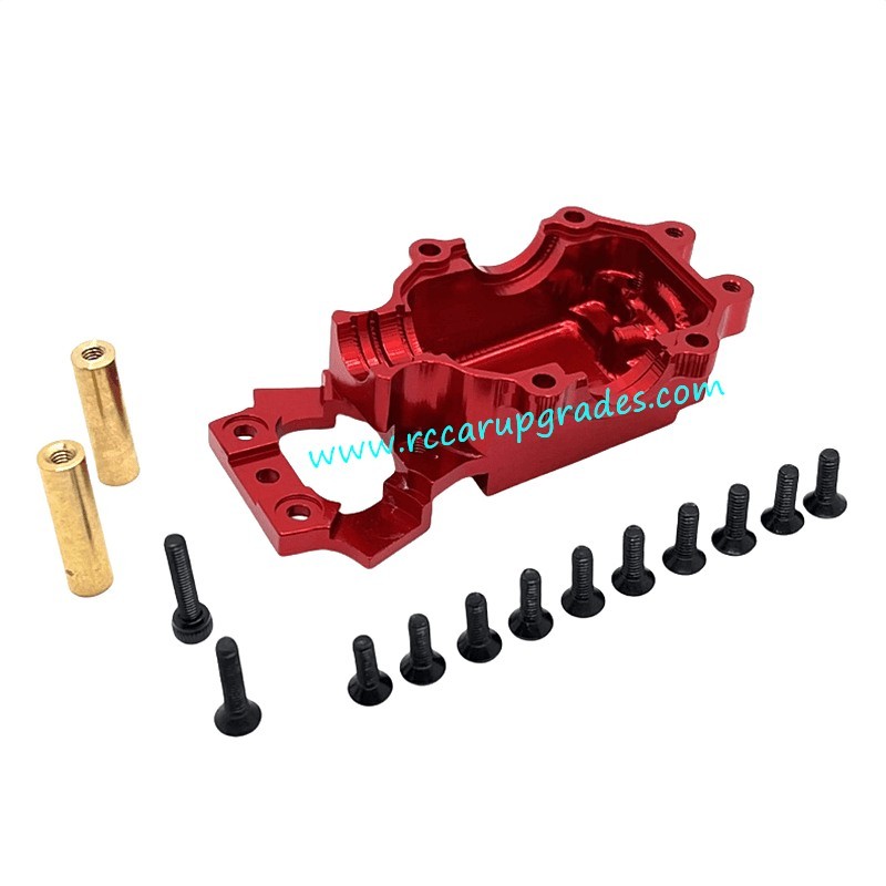 MJX Hyper Go 14211 RC Car Upgrade Parts Front Gearbox Lower Cover Red