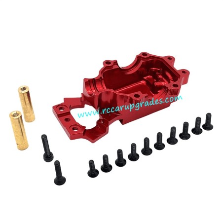 MJX Hyper Go 14211 RC Car Upgrade Parts Front Gearbox Lower Cover Red