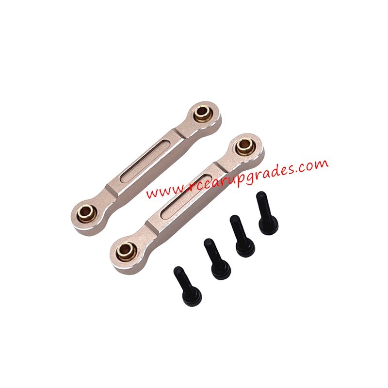 MJX Hyper Go 14211 RC Car Upgrade Parts Front steering tie rod Gold