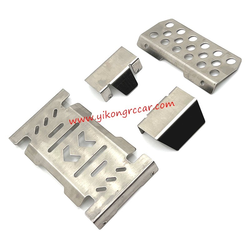 YIKONG YK4107 Upgrade Parts Chassis Stainless Steel Armor