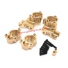 YIKONG YK4107 Upgrade Parts Brass Front axle steering cup Gear cover right
