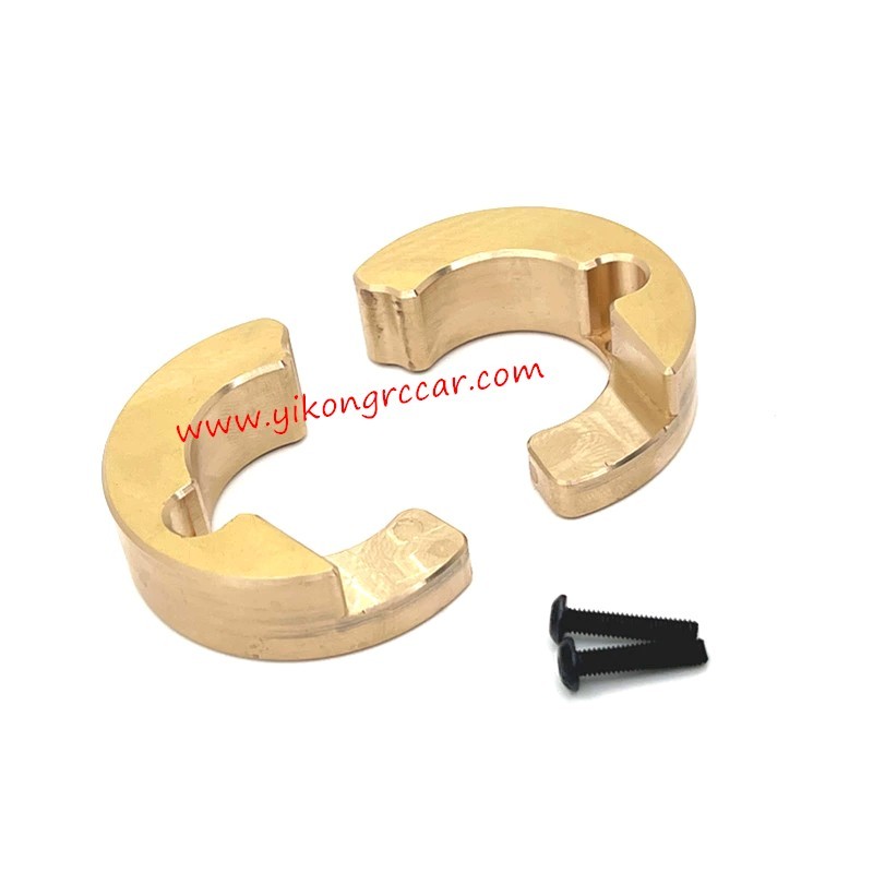 YIKONG YK4107 Upgrade Parts Brass Rear Wheel Weights rear