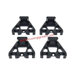 YIKONG YK4107 Upgrade Parts Front and rear shock mounts Black